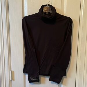 Harley-Davidson Black Turtleneck Top